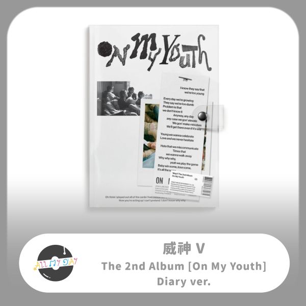 WayV 正規二輯《On My Youth》(Diary ver.) WayV,正規二輯,On My Youth,Diary Ver.
