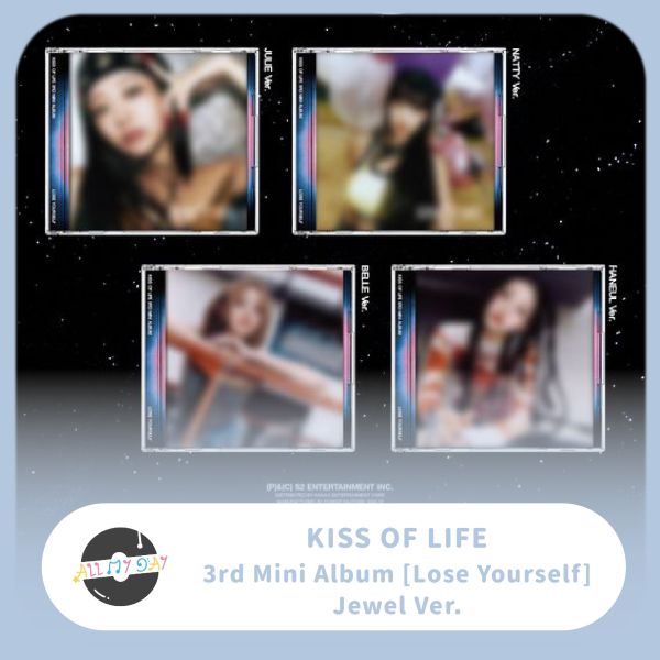 KISS OF LIFE 迷你三輯《Lose Yourself》(Jewel ver.) KISS OF LIFE,迷你三輯,Lose Yourself,Jewel ver,