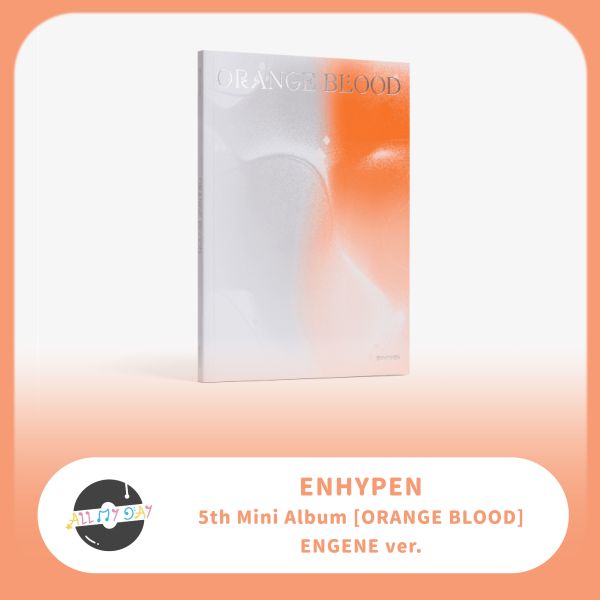 ENHYPEN 迷你五輯《ORANGE BLOOD》(ENGENE ver.) ENHYPEN,迷你五輯,ORANGE BLOOD,ENGENE ver.