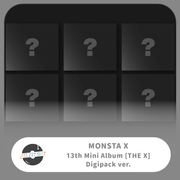 MONSTA X 迷你十三輯《THE X》（Digipack ver.）預購 MONSTA X,迷你十三輯,THE X,Digipack ver.