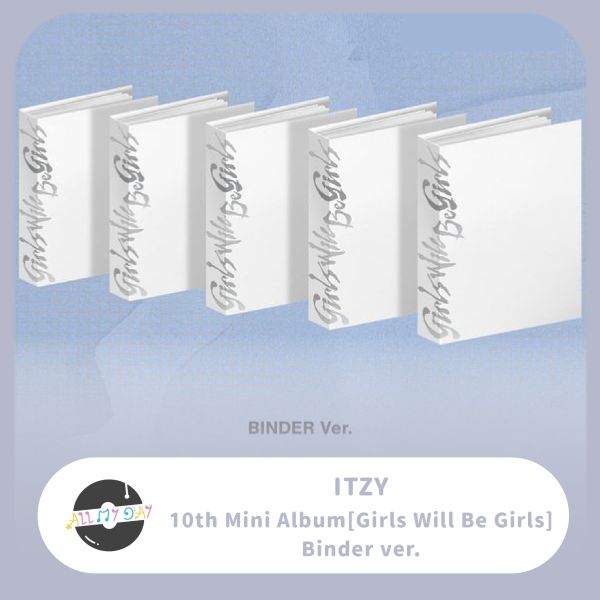 ITZY 迷你十輯《Girls Will Be Girls》（Binder ver.）預購 ITZY,迷你十輯,Girls Will Be Girls,Binder ver.