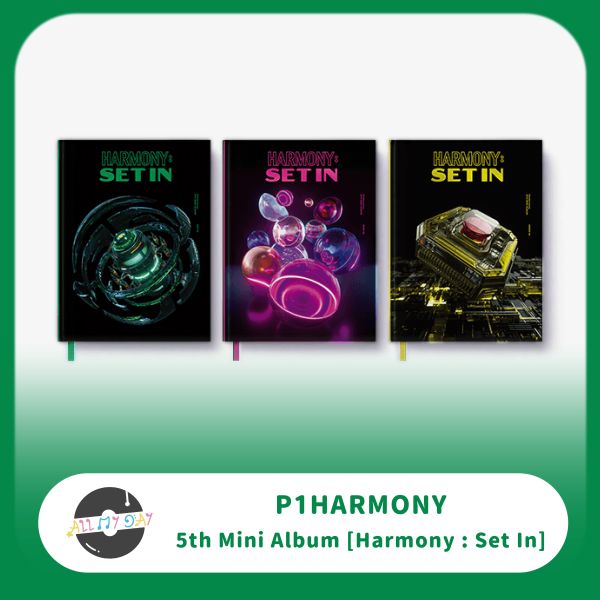 P1Harmony 迷你五輯《HARMONY : SET IN》(版本隨機) P1Harmony,迷你五輯,HARMONY : SET IN,版本隨機