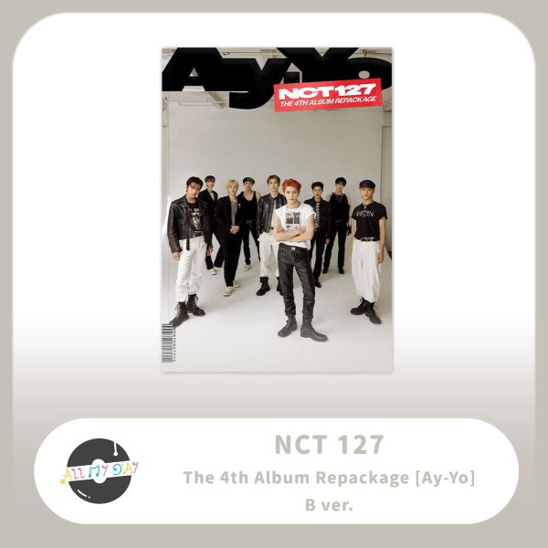 NCT 127 正規四輯 重裝版《Ay-Yo》(B ver.) NCT 127,正規四輯重裝版,Ay-Yo,B ver.