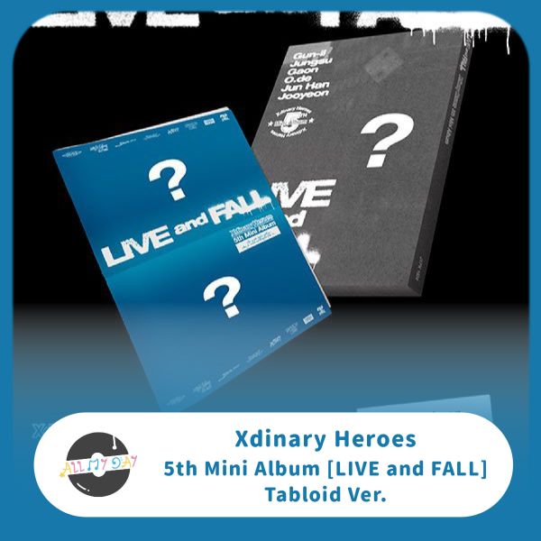 Xdinary Heroes 迷你五輯《LIVE and FALL》(Tabloid ver.) Xdinary Heroes,迷你五輯,LIVE and FALL,Tabloid ver.