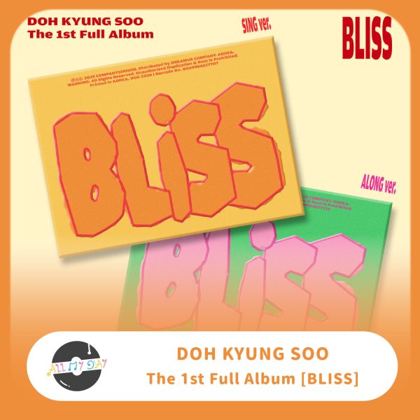 都敬秀 DOH KYUNG SOO 正規一輯《BLISS》預購 都敬秀,DOH KYUNG SOO,正規一輯,BLISS