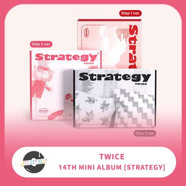TWICE 迷你十四輯《STRATEGY》 TWICE,迷你十四,STRATEGY