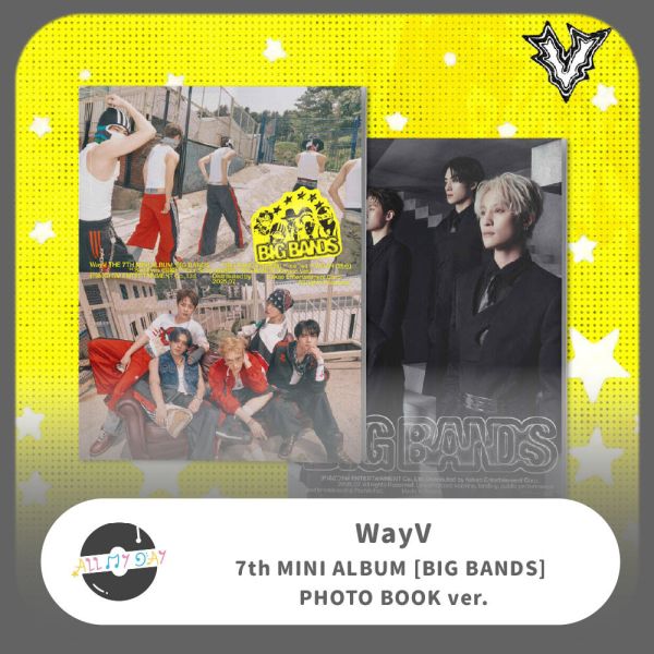 WayV 迷你七輯《BIG BANDS》（PHOTO BOOK ver.） WayV,迷你七輯,BIG BANDS,PHOTO BOOK ver