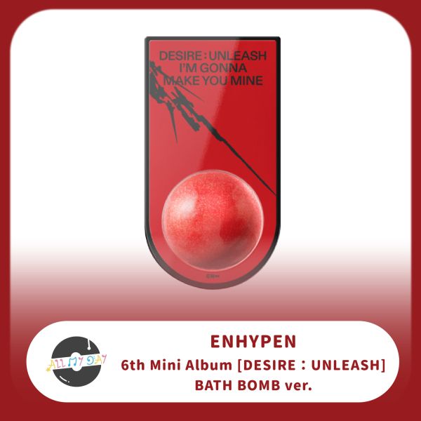 ENHYPEN 迷你六輯《DESIRE : UNLEASH》（BATH BOMB ver.） ENHYPEN,迷你六輯,DESIRE : UNLEASH,BATH BOMB ver.