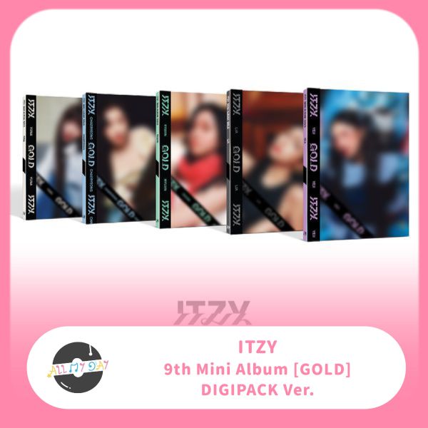 ITZY 迷你九輯《GOLD》( DIGIPACK ver.) ITZY,迷你九輯,GOLD,DIGIPACK ver