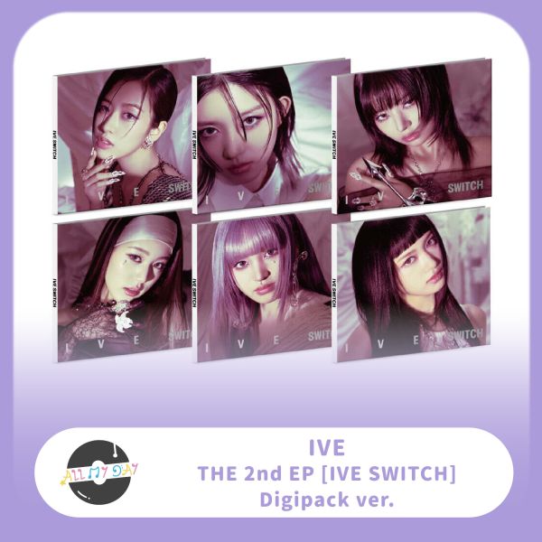 IVE EP二輯《IVE SWITCH》(Digipack ver.) IVE,EP二輯,IVE SWITCH,Digipack ver.