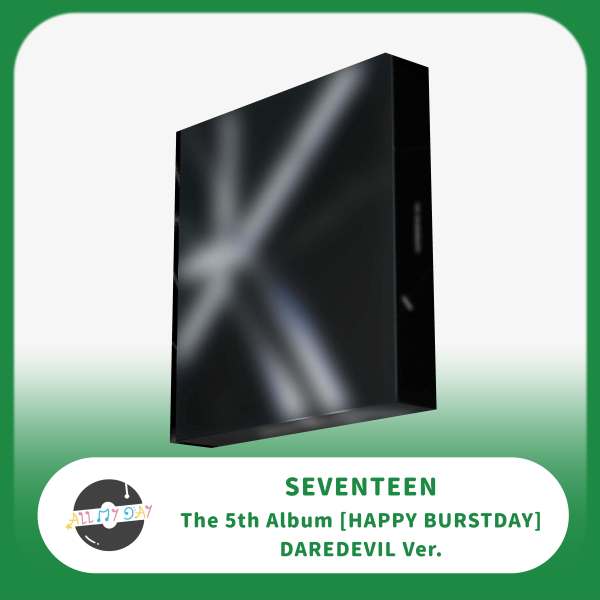 SEVENTEEN 正規五輯《HAPPY BURSTDAY》（DAREDEVIL ver.）預購 SEVENTEEN,正規五輯,HAPPY BURSTDAY,DAREDEVIL