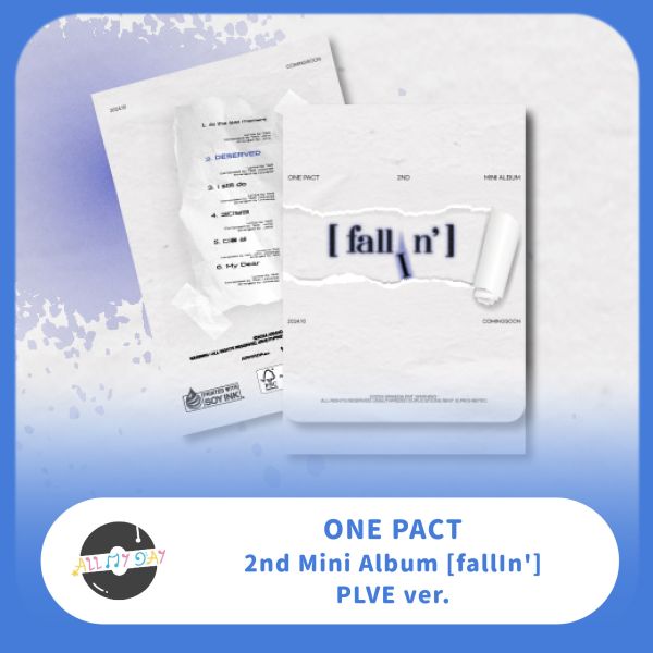 ONE PACT 迷你二輯 [fallIn'] (PLVE ver.) ONE PACT,迷你二輯,fallIn',PLVE ver.