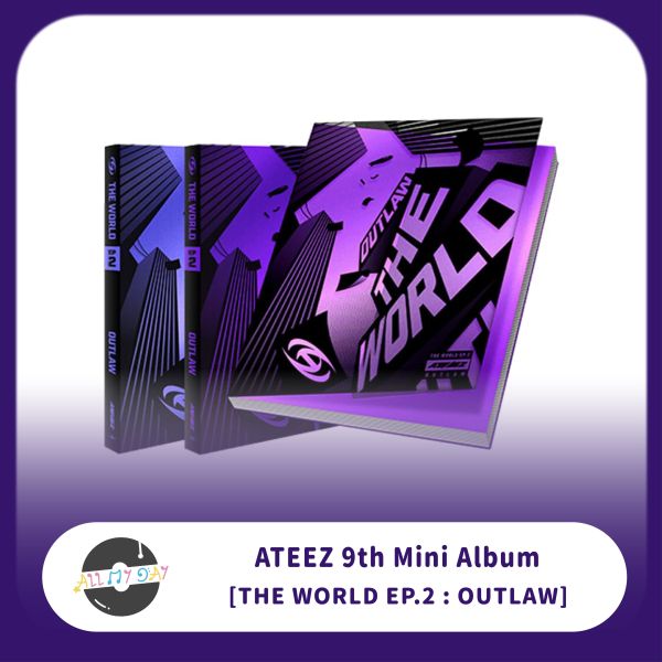 ATEEZ 迷你九輯《THE WORLD EP.2 : OUTLAW》 ATEEZ,迷你九輯,THE WORLD EP.2 : OUTLAW