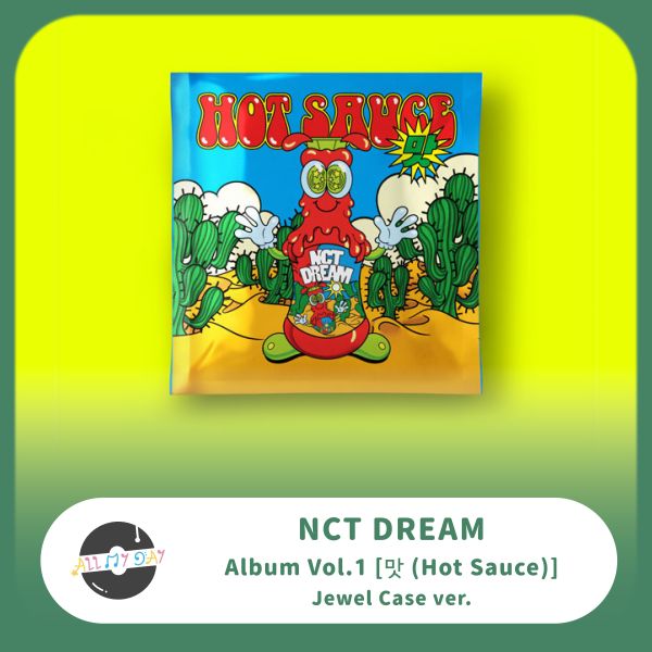 NCT DREAM 正規一輯《Hot Sauce》(Jewel Case ver.) NCT DREAM,正規一輯,Hot Sauce,Jewel Case ver,版本隨機