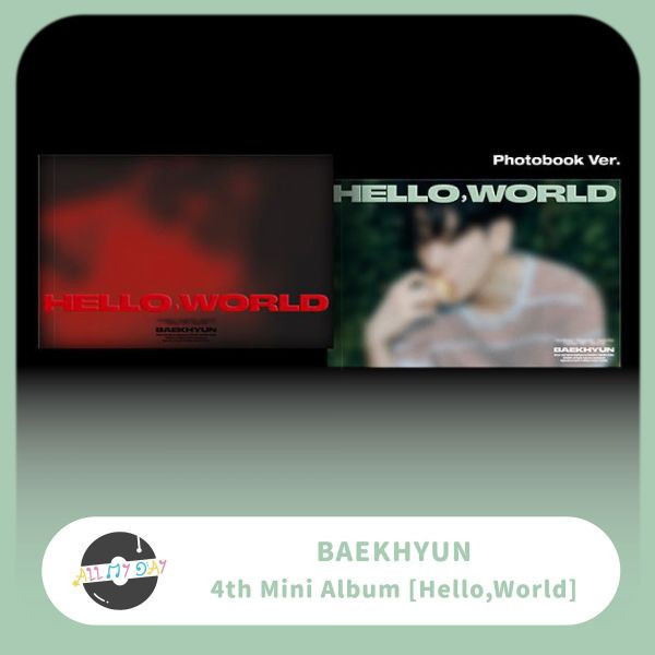 伯賢 BAEKHYUN 迷你四輯《Hello, World》 伯賢,BAEKHYUN,迷你四輯,Hello, World