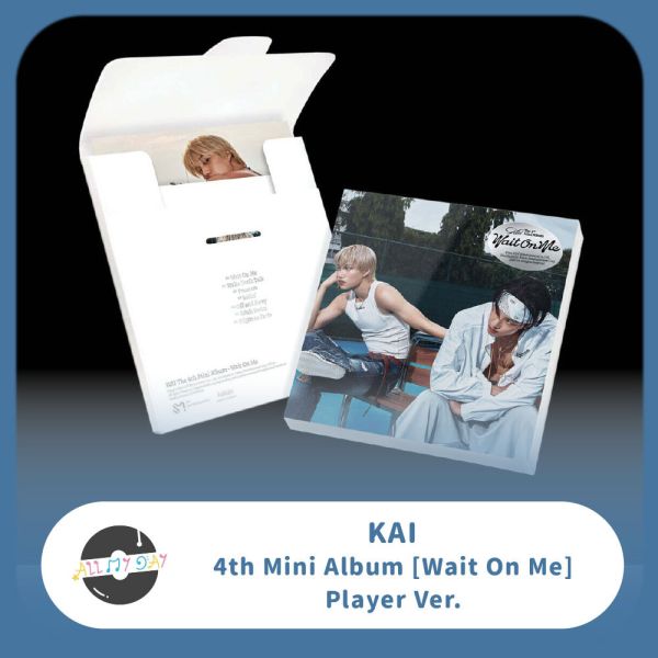 KAI 迷你四輯《Wait On Me》（Player ver.） KAI,迷你四輯,Wait On Me,Player ver,EXO