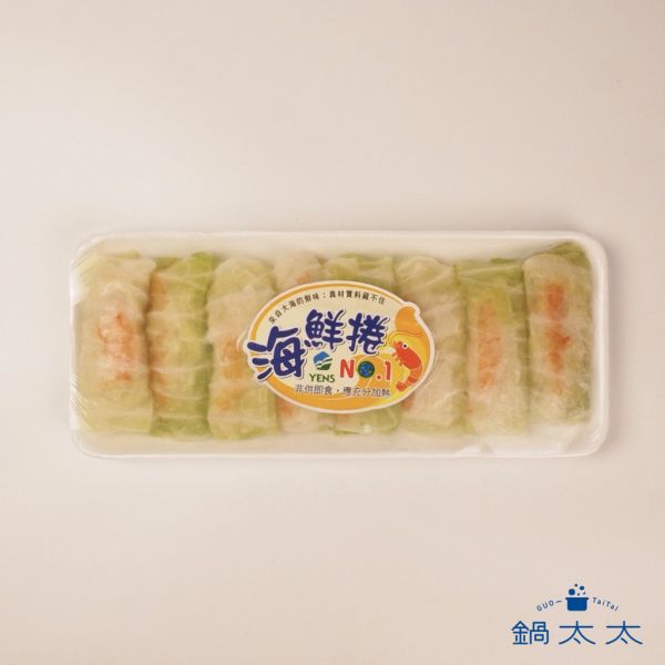 高麗菜海鮮卷 