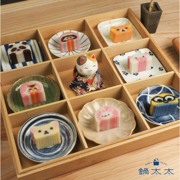 日本 卡通魚板 小兔/小豬/小小兵/小橙熊/小白熊/拉拉熊 