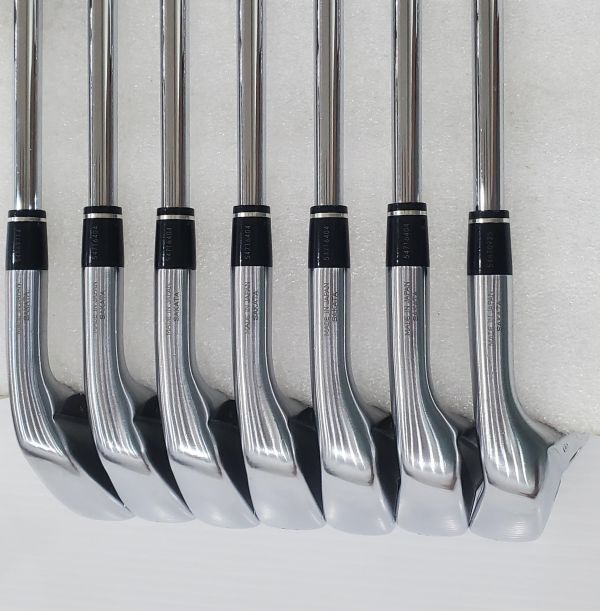 二手超美品HONMA ᴛ//ᴡᴏʀʟᴅ TR21X 5-11(共7支)鐵桿組 搭配N.S.Pro 950 neo 98 S桿身 