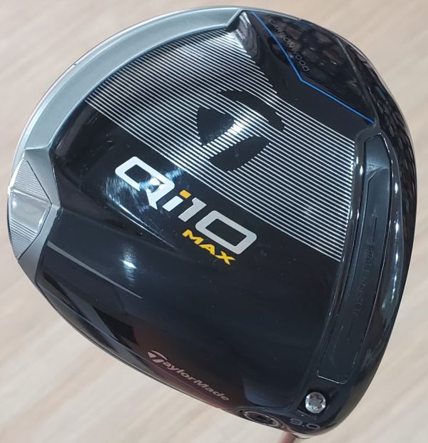 二手近新品TaylorMade(24) Qi10 ᴍᴀx 9°開球木桿 搭配Diamana ʙʟᴜᴇ ᴛᴍ𝟧𝟢 58 S桿身 