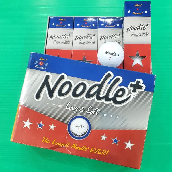 全新品Noodle⁺ Long & Soft(純淨版)高爾夫球組 一組共12顆 