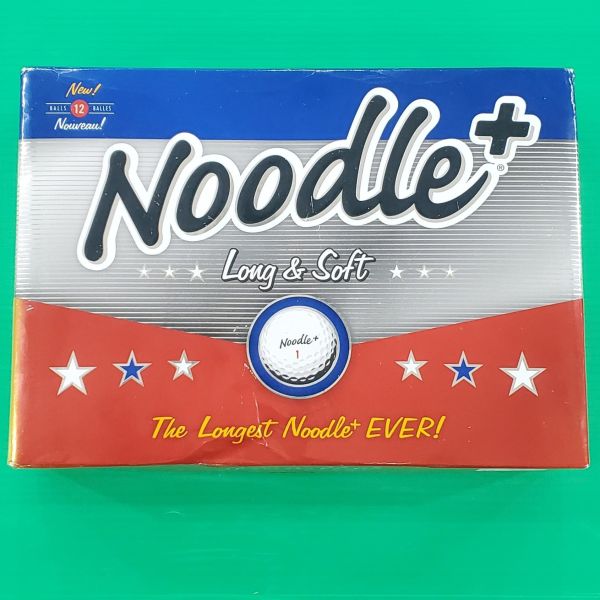 全新品Noodle⁺ Long & Soft(純淨版)高爾夫球組 一組共12顆 