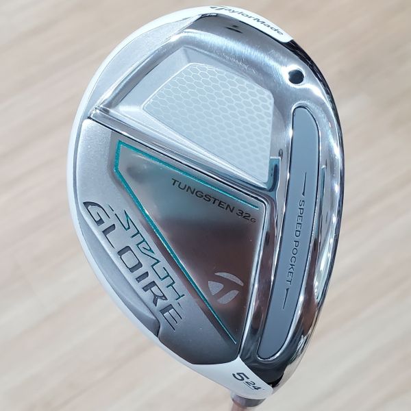 二手近新品 女生 女用TaylorMade ꜱᴛᴇᴀʟᴛʜ GLOIRE 24° 5號小雞腿 搭配SPEEDER NX 51 A桿身 