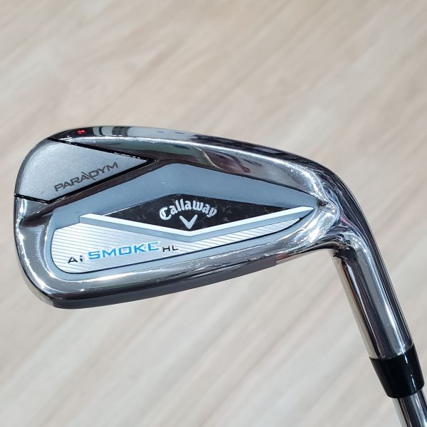 二手超美品Callaway(24) ᴘᴀʀᴀᴅʏᴍ Ai SMOKEʜʟ(高發射) 30° 7號鐵桿 N.S.Pro 950 neo 98 S桿身 