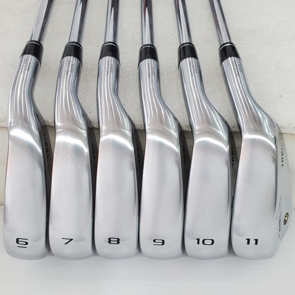 二手超美品HONMA ᴛ//ᴡᴏʀʟᴅ TR21X 6-11(共6支)鐵桿組 搭配N.S.Pro 950 neo 94.5 R桿身 