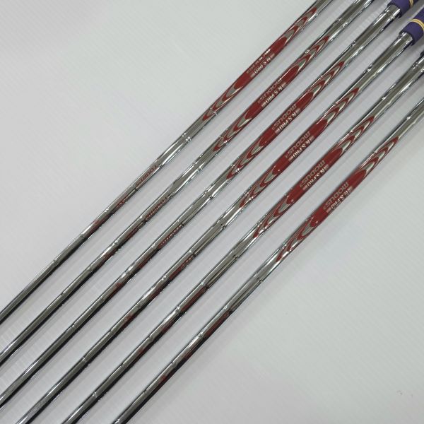 二手超美品EPON AF-506 ꜰᴏʀɢᴇᴅ 5-P(共6支)鐵桿組 搭配N.S.Pro MODUS³ TOUR115 118.5 S桿身 
