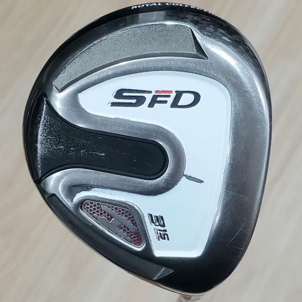 二手美品RC(ROYAL COLLECTION) SꜰD 15° 3號球道木桿 搭配ATTAS ᴡ𝟧𝟧 57 SR桿身 