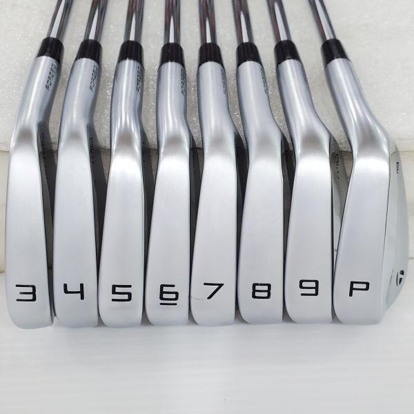 二手超美品TaylorMade P·7MB 3-P(共8支)鐵桿組 搭配Dynamic Gold EX ᴛᴏᴜʀ ɪꜱꜱᴜᴇ ꜱ𝟤𝟢𝟢 131 S桿身 