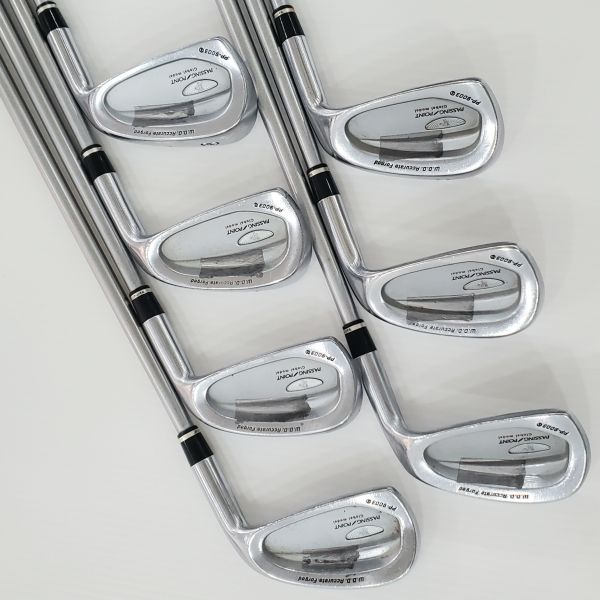 二手美品Miura PASSING/POINT(PP-9003) 5-G(共7支)鐵桿組 搭配特注KBS TOUR ᴄ-ᴛᴀᴘᴇʀ 110 R桿身 