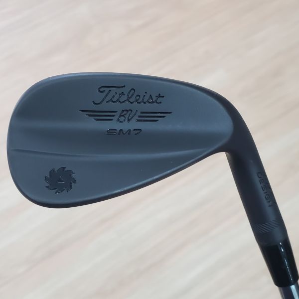 二手近新品Titleist SM7 46/𝟣𝟢ꜰ°挖起桿 ʙʟᴀᴄᴋ(黑武士版) 搭配Dynamic Gold S200 129 W桿身 