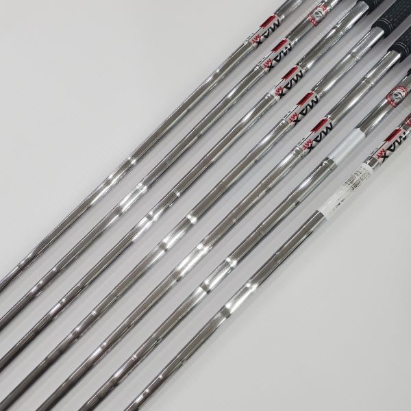 二手美品TaylorMade SIM2 MAX 6-S(共7支)鐵桿組 搭配KBS MAX ᴍᴛ 85 93 S桿身 