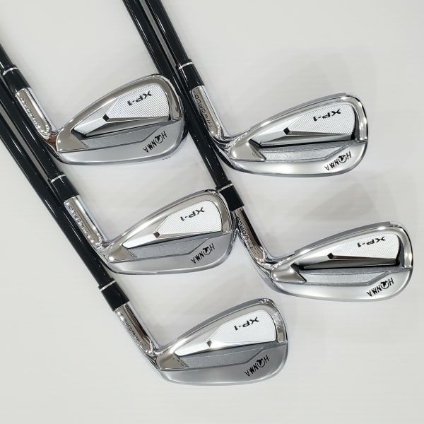 二手近新品HONMA XP1 6-10(共5支)鐵桿組 搭配VIZARD 63 62.5 S(美)桿身 