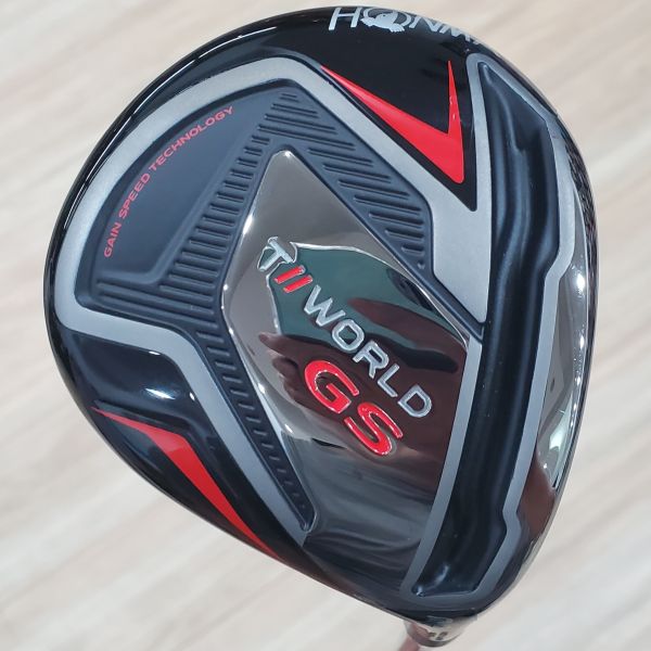 二手近新品HONMA ᴛ//ᴡᴏʀʟᴅ GS 15° 3號球道木桿 搭配SPEEDTUNED 48 R桿身 