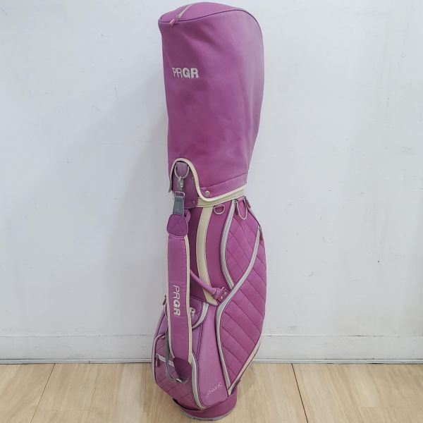 二手品 女生 女用Lynx Crystal Cat ef2 14°/19°26° 開球木桿/4號球道木桿/小雞腿+7-S(共5支)鐵桿組 搭配原廠 L桿身+Roger King RK-X02 33"推桿 搭配二手美品PRGR球袋 