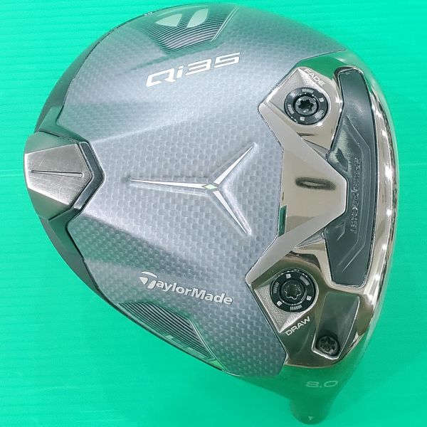 二手近新品TaylorMade(25) Qi35 ʟꜱ(低後旋版) 8°開球木桿(單)球頭 