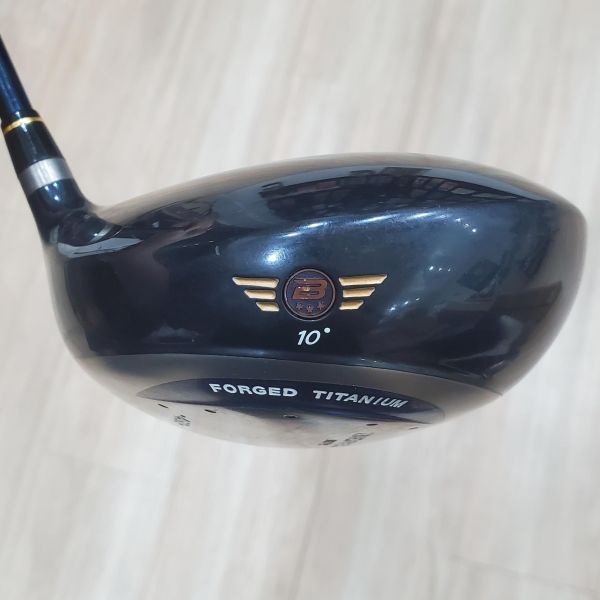 二手美品HONMA BERES MG712(3顆*) -𝟦𝟨𝟢- 10°開球木桿 搭配ARMRQ B49(3顆*) 49 R桿身 