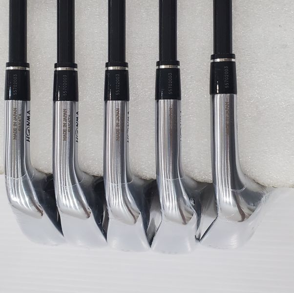 全新品 女生 女用HONMA BERES NX 7-S(共5支)鐵桿組 搭配VIZARD ꜰᴏʀ NX 37 42 L桿身 