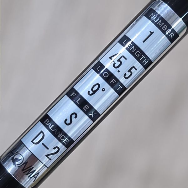 二手近新品HONMA ᴛ//ᴡᴏʀʟᴅ TW757 ◀ᴅ▶ 9°開球木桿 搭配VIZARD 𝟧𝟢 54.5 S桿身 