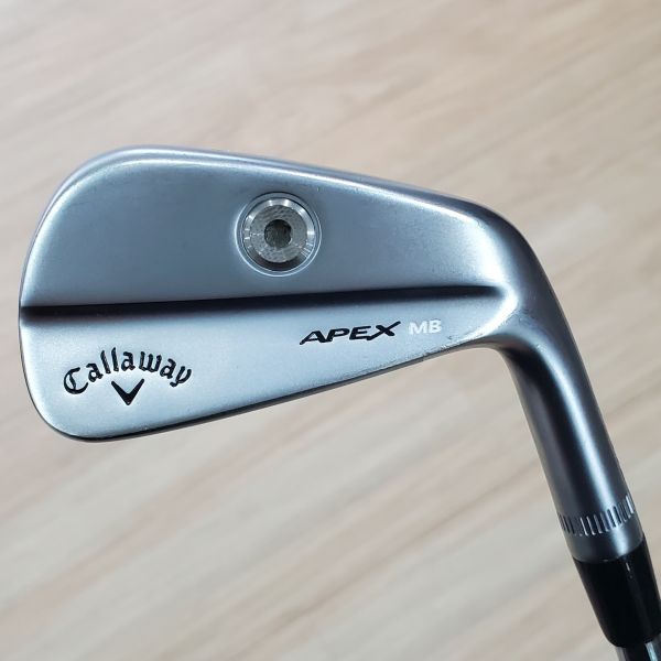 二手美品Callaway APEX ᴍʙ FORGED 34° 7號練習桿 搭配Dynamic Gold S200 129 S桿身 