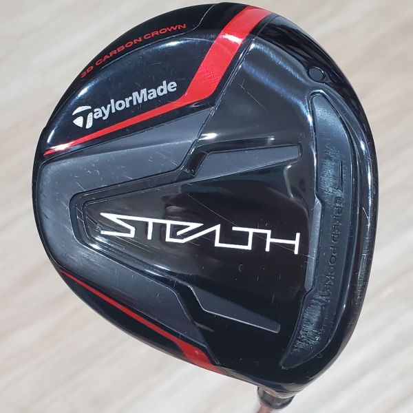 二手超美品TaylorMade STEALTH 18° 5號球道木桿 搭配特注KURO KAGE ʙʟᴀᴄᴋ TiNi ᴅᴜᴀʟ ᴄᴏʀᴇ 𝟧𝟧 57 S桿身 
