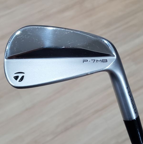 二手超美品TaylorMade P·7MB 34° 7號鐵桿 搭配Dynamic Gold EX ᴛᴏᴜʀ ɪꜱꜱᴜᴇ ꜱ𝟤𝟢𝟢 131 S桿身 