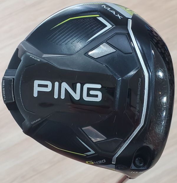 二手美品PING G430 ᴍᴀx 10.5°開球木桿 搭配ALTA J CB ʙʟᴀᴄᴋ 58 S桿身 