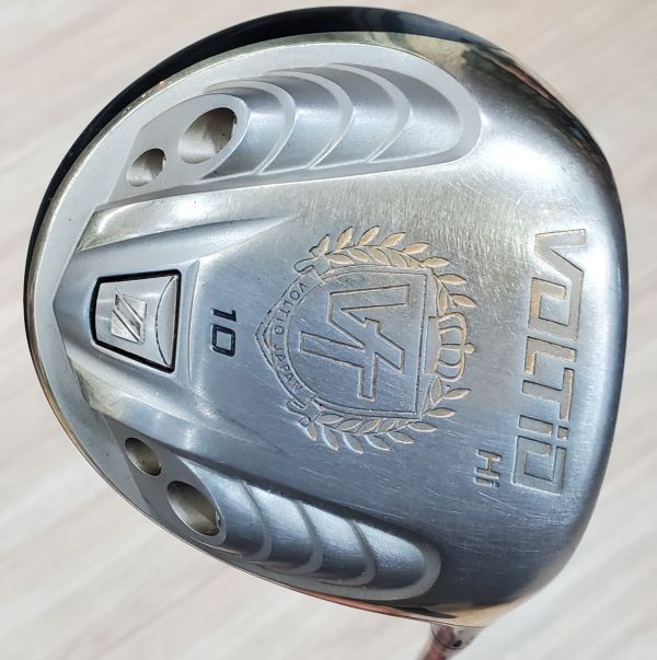 二手品VOLTiO VT ᴴⁱ 10°開球木桿 搭配Tour AD VT-5ʀ 49 R桿身 