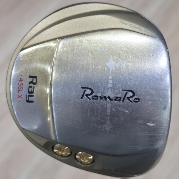 二手品RomaRo Ray -𝟦𝟧𝟧ʟx-(ʜɪɢʜ-ᴄᴏʀ) ɢᴏʟᴅ(黃金高反發版) 10.5°開球木桿 搭配𝓟𝓻𝓮𝓶𝓲𝓾𝓶 𝓖𝓸𝓵𝓭 56 R桿身 