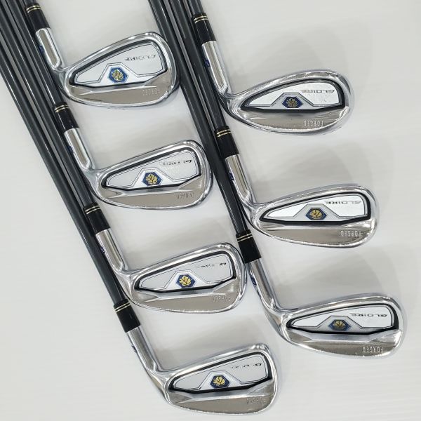 二手美品TaylorMade GLOIRE F ꜰᴏʀɢᴇᴅ 5-S(共7支)鐵桿組 搭配GL 𝟥𝟥𝟢𝟢 58 S桿身 
