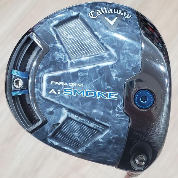 二手美品Callaway(24) ᴘᴀʀᴀᴅʏᴍ Ai SMOKE ᴍᴀx 10.5°開球木桿 搭配VENTUS ɢʀᴇᴇɴ 𝟧-ꜱʀ 55.5 SR桿身 